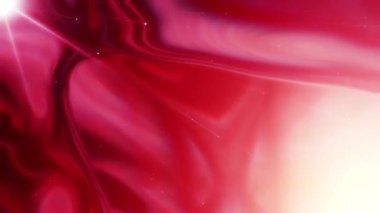 Soyut hareket arkaplanı renkli parçacıklar parlıyor. Kusursuz 4K döngü videosu.