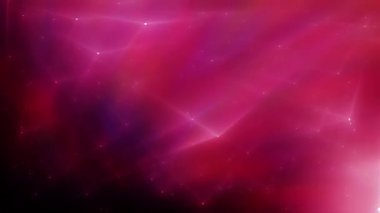 Soyut hareket arkaplanı renkli parçacıklar parlıyor. Kusursuz 4K döngü videosu.