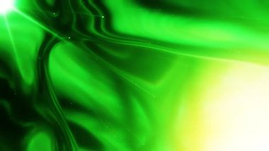 Soyut hareket arkaplanı renkli parçacıklar parlıyor. Kusursuz 4K döngü videosu.