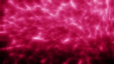 Soyut hareket arkaplanı renkli parçacıklar parlıyor. Kusursuz 4K döngü videosu.