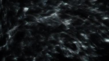 Soyut hareket arkaplanı renkli parçacıklar parlıyor. Kusursuz 4K döngü videosu.