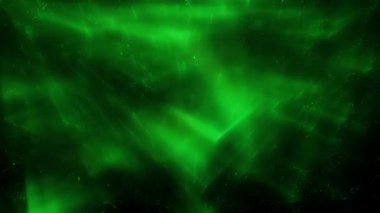 Soyut hareket arkaplanı renkli parçacıklar parlıyor. Kusursuz 4K döngü videosu.