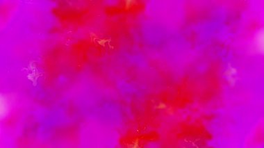 Soyut hareket arkaplanı renkli parçacıklar parlıyor. Kusursuz 4K döngü videosu.