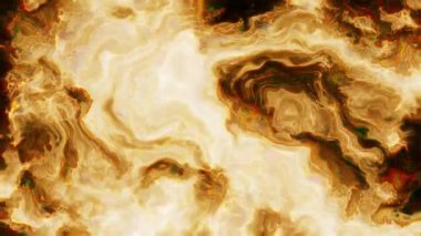 Soyut hareket arkaplanı renkli parçacıklar parlıyor. Kusursuz 4K döngü videosu.