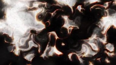 Soyut hareket arkaplanı renkli parçacıklar parlıyor. Kusursuz 4K döngü videosu.