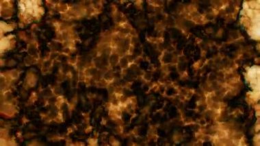 Soyut hareket arkaplanı renkli parçacıklar parlıyor. Kusursuz 4K döngü videosu.