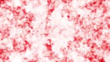 Soyut hareket arkaplanı renkli parçacıklar parlıyor. Kusursuz 4K döngü videosu.