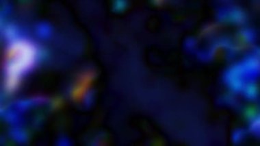 Soyut hareket arkaplanı renkli parçacıklar parlıyor. Kusursuz 4K döngü videosu.