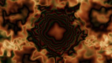 Soyut hareket arkaplanı renkli parçacıklar parlıyor. Kusursuz 4K döngü videosu.