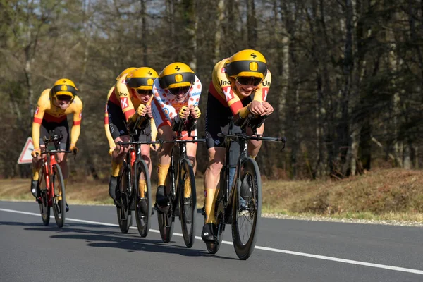 March 2023 View Cyclist Team Uno Pro Cycling Team Team — Stock Photo, Image
