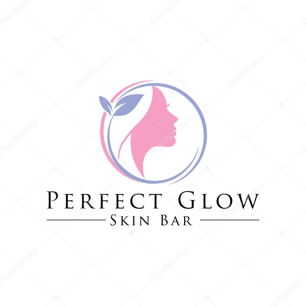 This Skincare logo reflects purity, softness, and elegance, perfect for beauty brands, spas, or organic products. Its clean, modern look enhances trust and skin wellness appeal.