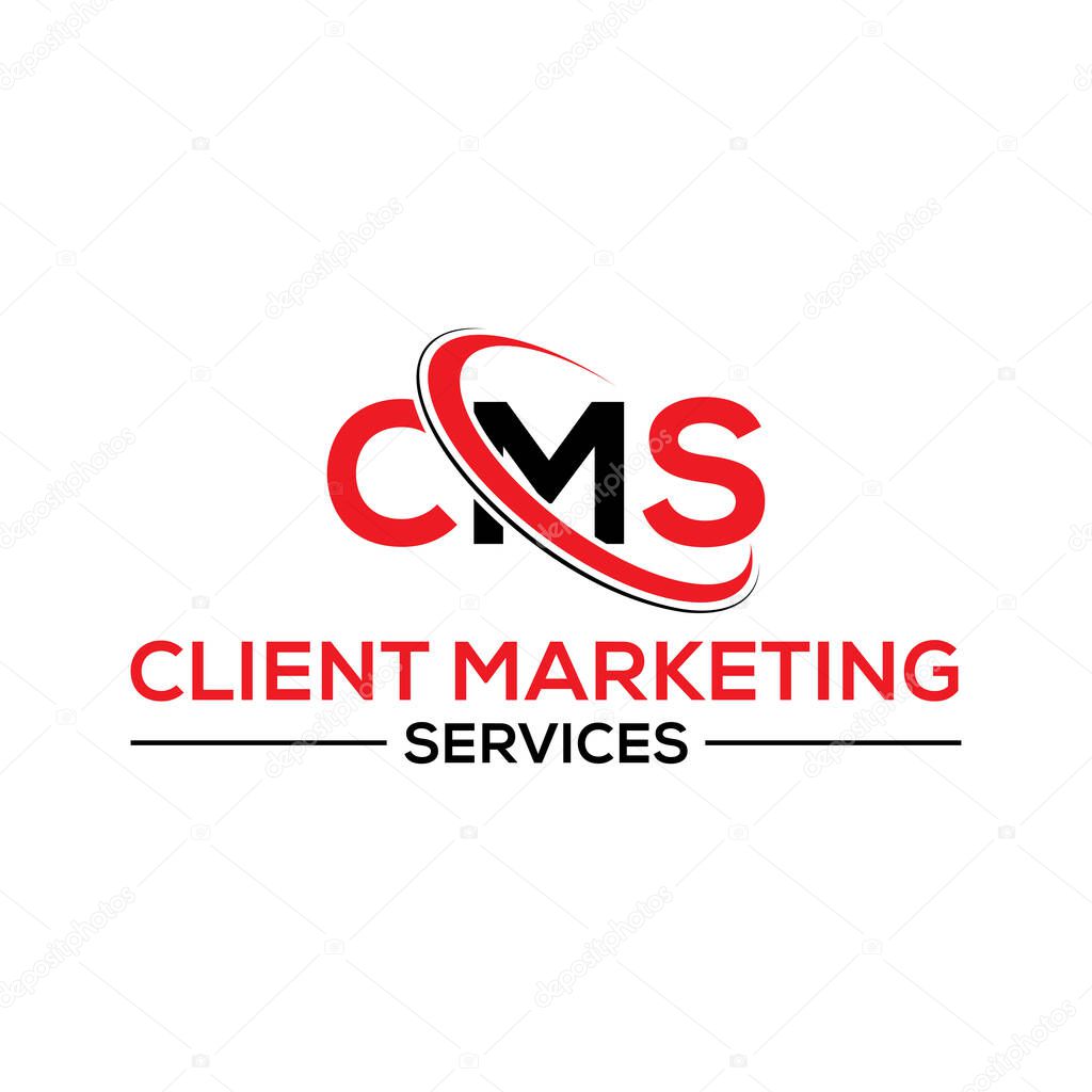 The CMS Letter Logo features a clean, modern monogram design that conveys strength and professionalism, erfect for businesses, agencies, startups, or personal branding across industries.