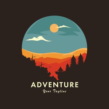 Camping Adventure Logo Design
