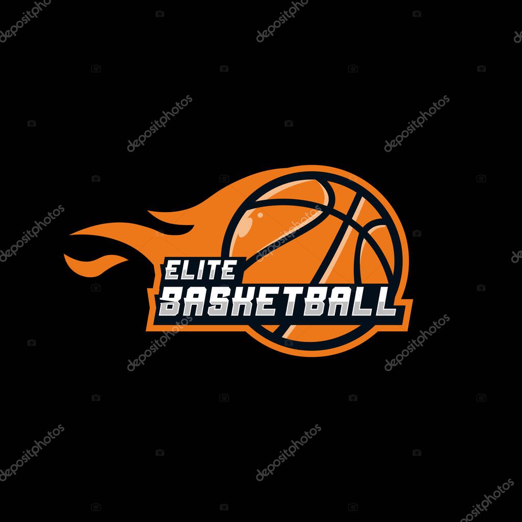 Elite Basketball Team Logo