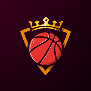 Kral Basketbol Spor Logosu