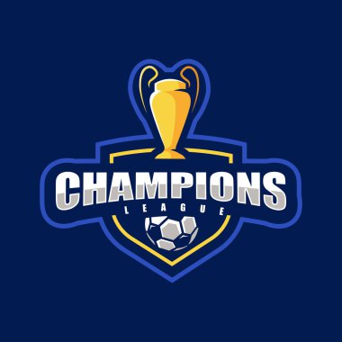 Futbol için Şampiyonlar Ligi Logosu