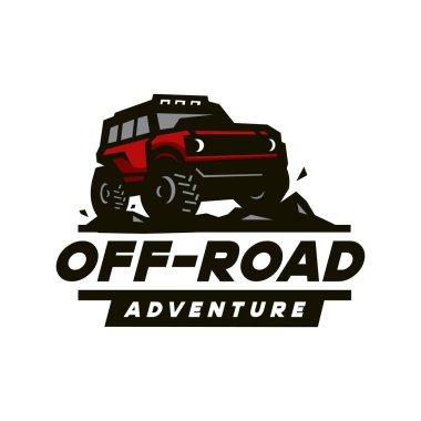 Off-road araba logosu