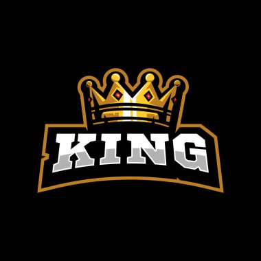 King Crown Spor ya da Oyun için Logosu Tasarımı