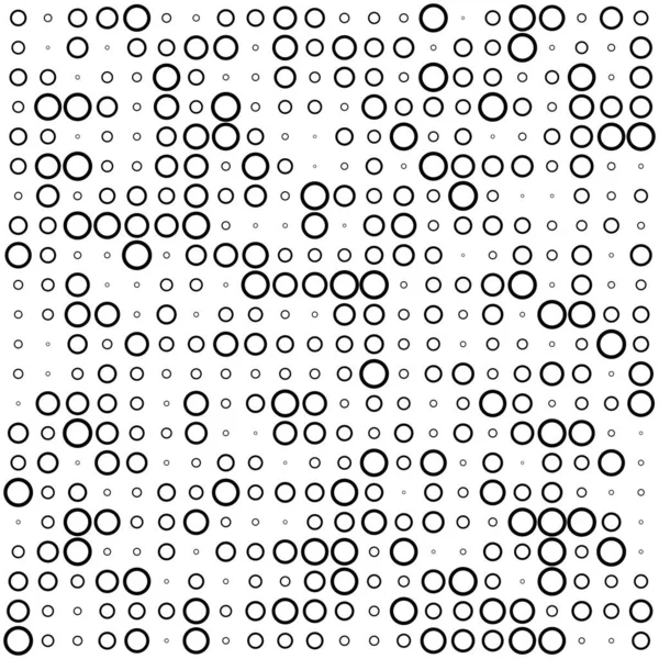 Bubbles Halftoon Willekeurig Patroon Achtergrond Vectorillustratie — Stockvector