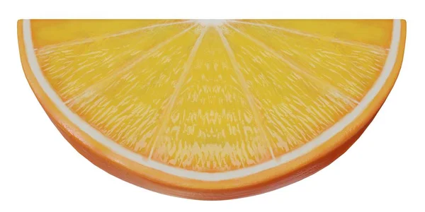 Beyaz Arka Planda Portakal Meyvesi Oluşturma — Stok fotoğraf