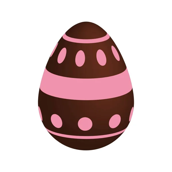 Пасхальные Шоколадные Яйца Векторная Иллюстрация — стоковый вектор