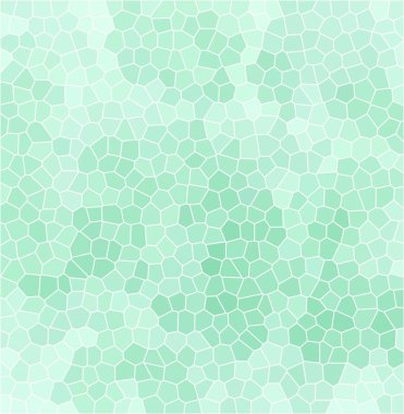 Yeşil pastel soyut mozaik desen arkaplanı.