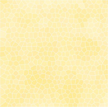 Sarı pastel soyut mozaik desen arkaplanı.