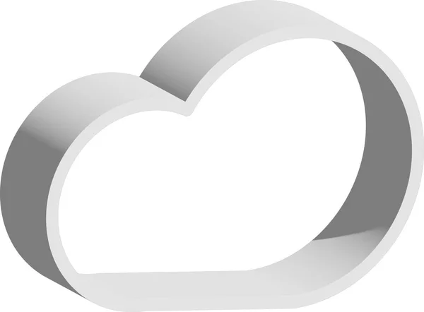 Cloud Mold White Background — 스톡 사진