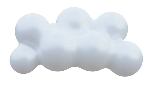 White Cloud Rendering — стоковое фото