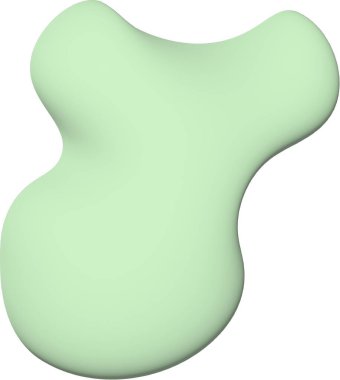 Soyut pastel şekilli 3D arkaplan. Dekoratif taş.