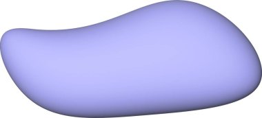 Soyut pastel şekilli 3D arkaplan. Dekoratif taş.