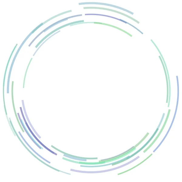 Blauwe Groene Paarse Cirkels Lijn Halve Toon Achtergrond — Stockfoto