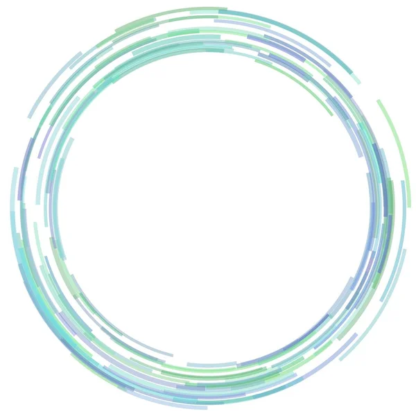 Blauwe Groene Paarse Cirkels Lijn Halve Toon Achtergrond — Stockfoto