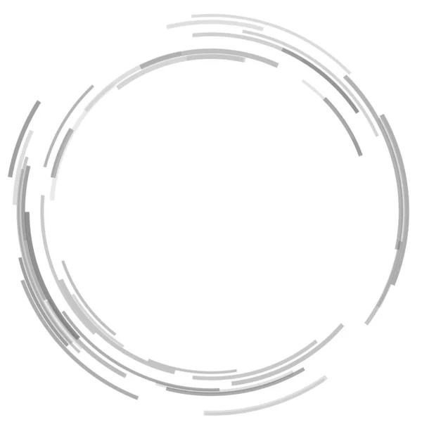 Zwarte Cirkels Lijn Halve Toon Achtergrond — Stockfoto