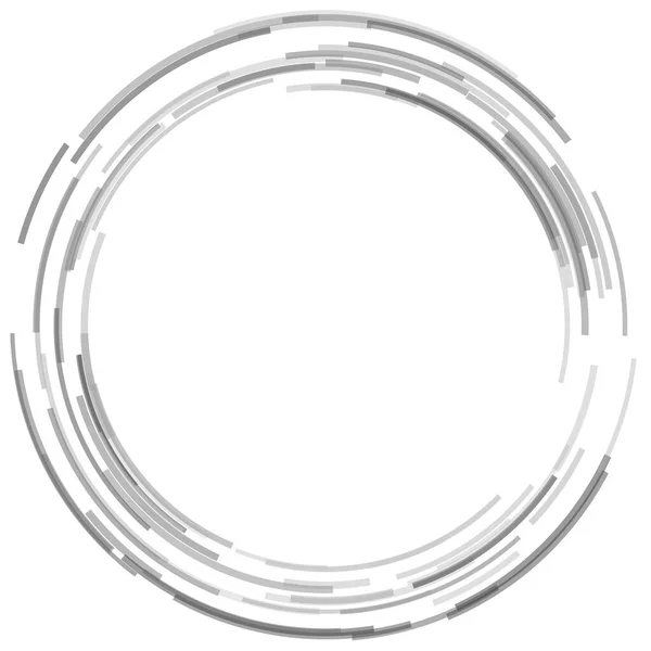 Zwarte Cirkels Lijn Halve Toon Achtergrond — Stockfoto