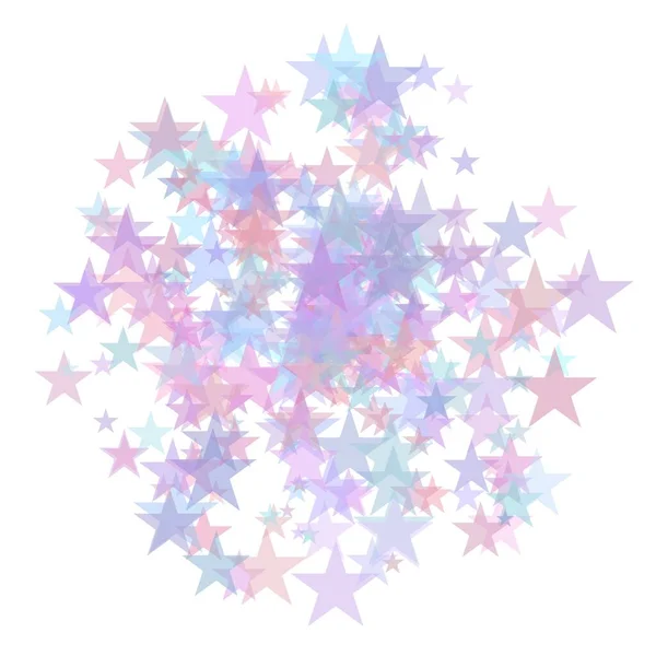 Modré Fialové Abstraktní Hvězdy Náhodné Pozadí — Stock fotografie