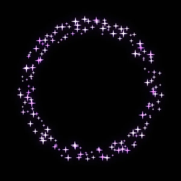 หลาบดวงดาวส องประกาย การแสดงผล — ภาพถ่ายสต็อก