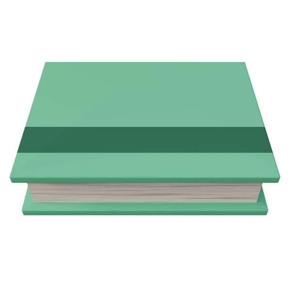 緑の本のファンタジー 3Dレンダリング — ストック写真