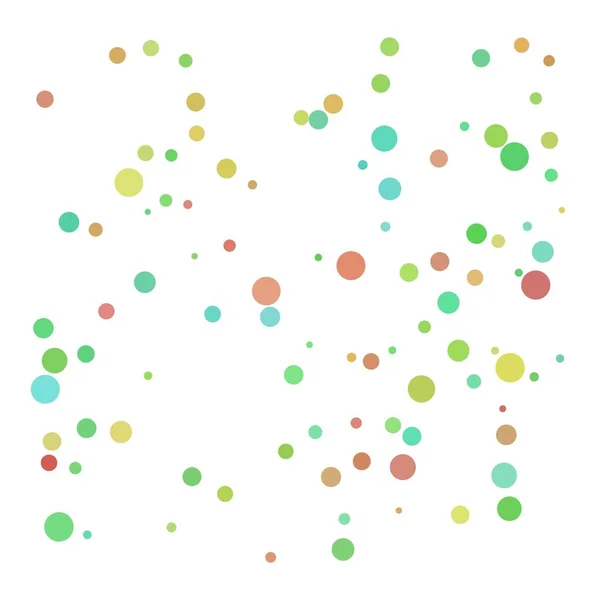Цветные Случайные Точки Пузырь Фона — стоковое фото