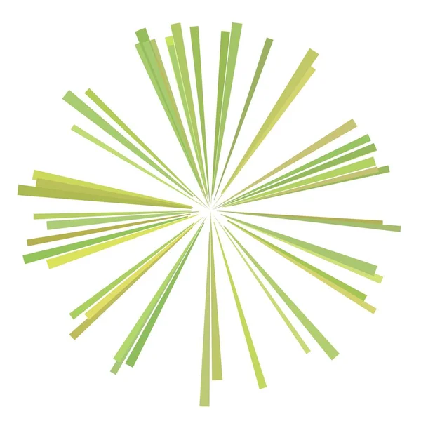 Green Sunburst Circle Pattern Background — Stock Photo, Image