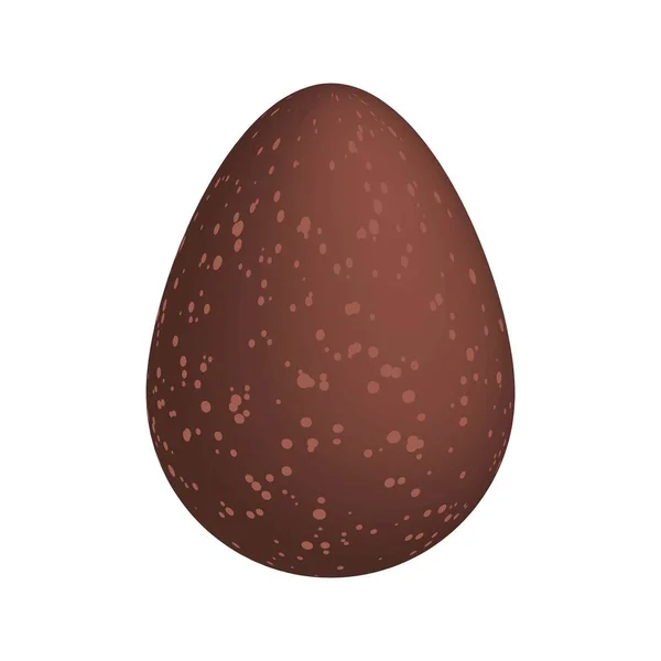 Huevos Pascua Chocolate Ilustración Vectorial — Archivo Imágenes Vectoriales
