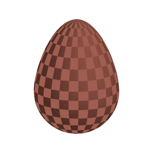 Uova Pasqua Cioccolato Illustrazione Vettoriale — Vettoriale Stock