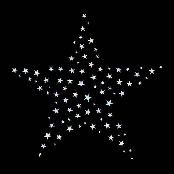 装飾的な星のアイコン ベクターイラスト — ストックベクタ
