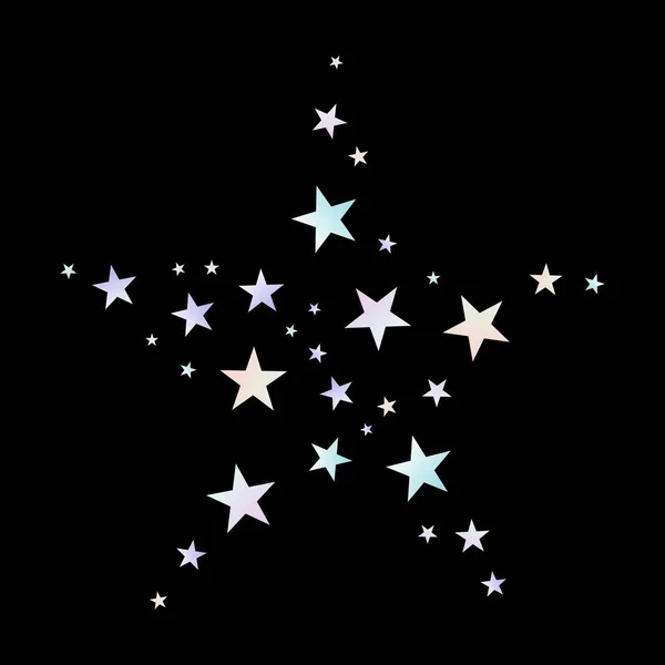 Reorative Stars Icon Векторная Иллюстрация — стоковый вектор