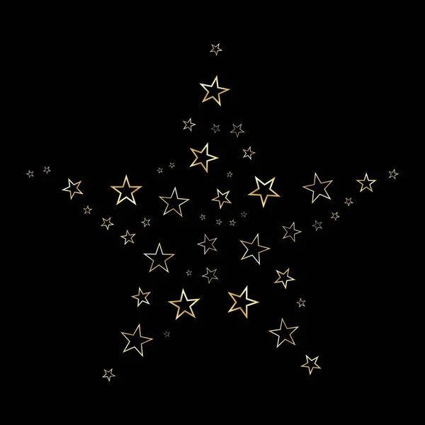 Reorative Stars Icon Векторная Иллюстрация — стоковый вектор