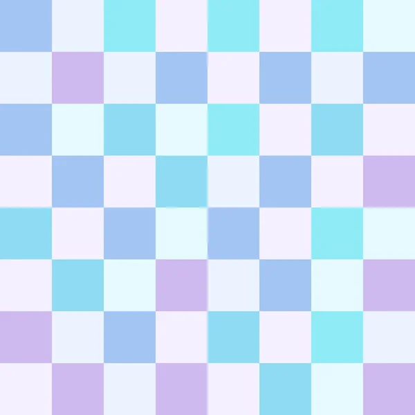 Μπλε Και Μωβ Παστέλ Checkerboard Μοτίβο Φόντο — Διανυσματικό Αρχείο