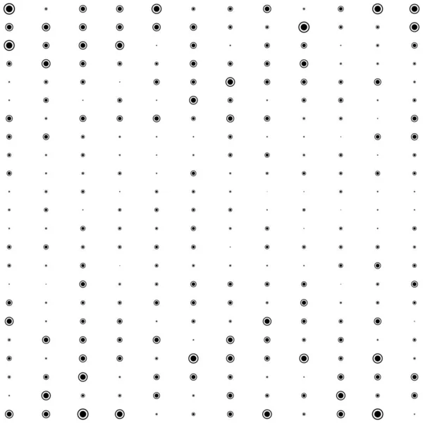 Kruhy Polotónovat Náhodný Vzor Pozadí Vektorová Ilustrace — Stockový vektor