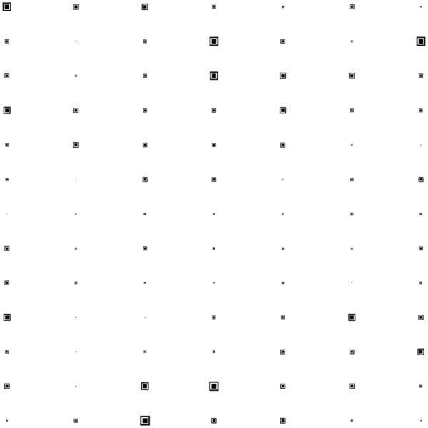 Čtverce Polotónní Náhodný Vzor Pozadí Vektorová Ilustrace — Stockový vektor