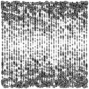 Daireler çizgisi, yarım ton gelişigüzel arkaplan. Vektör illüstrasyonu.