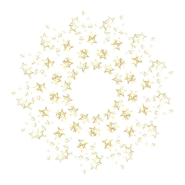 Estrelas Coroa Ouro Ilustração Vetorial —  Vetores de Stock